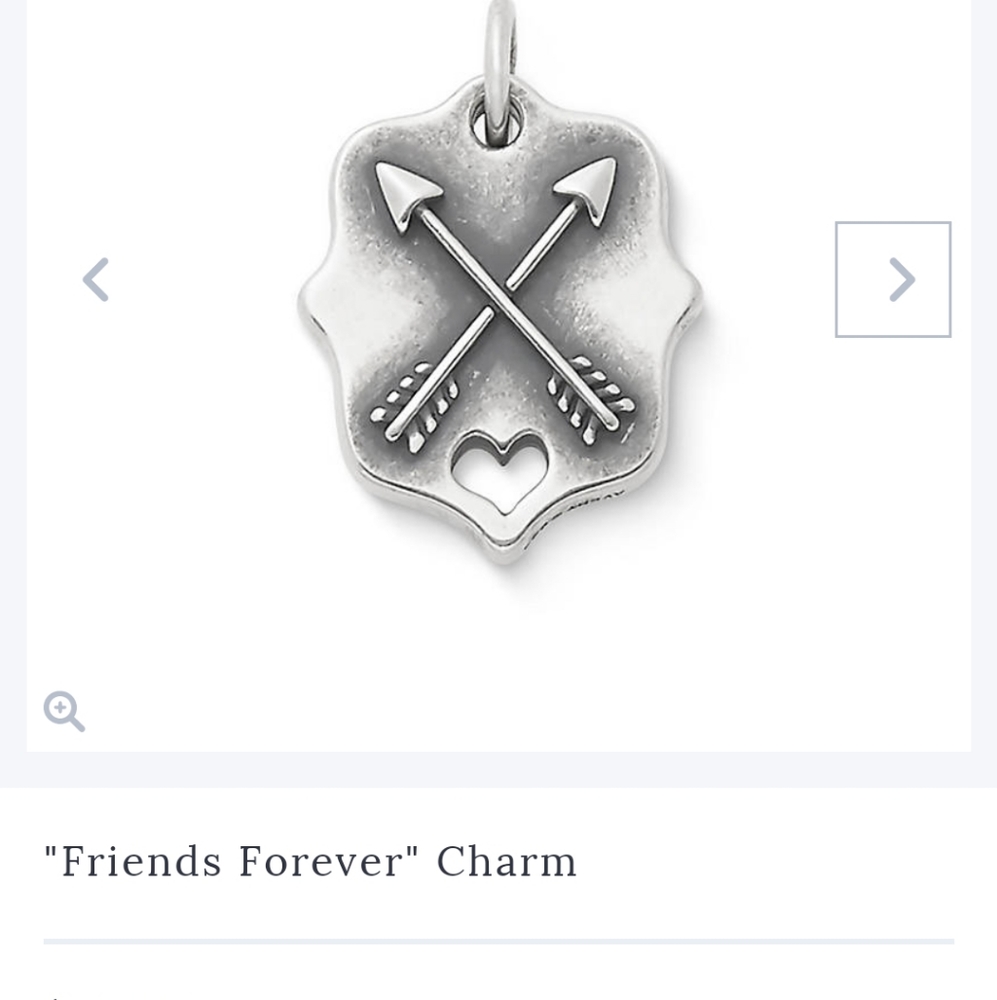 Friends forever charm